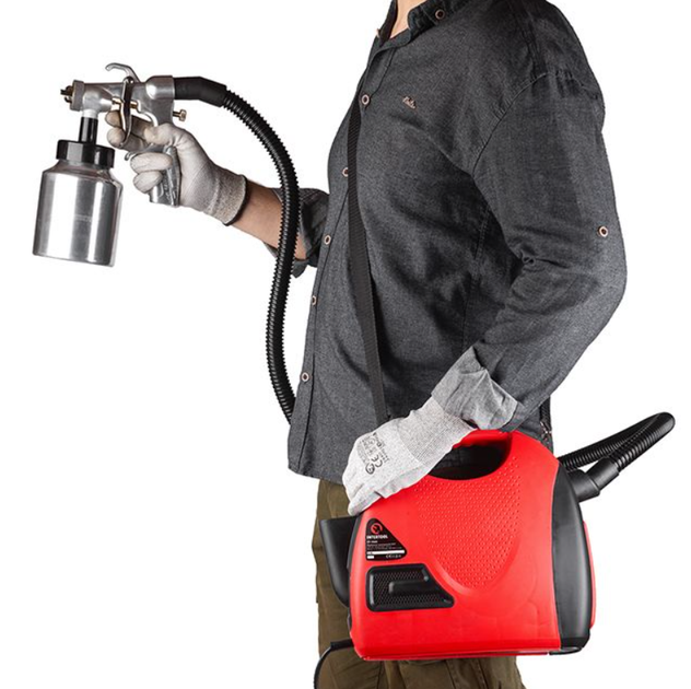 Краскопульт электрический HVLP Intertool 600Вт x 1000 мл (DT-5060) - Фото 3 Краскопульт электрический HVLP Intertool 600Вт x 1000 мл (DT-5060) - изображение 3