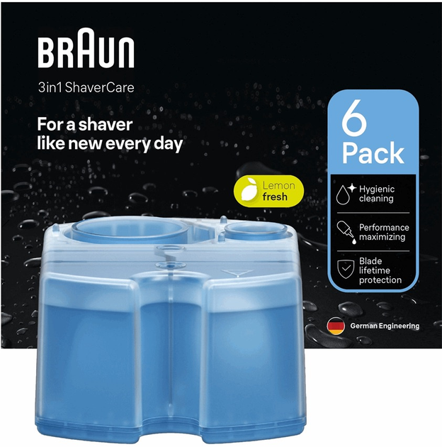 Картриджі Braun Clean and Renew Refill CCR6 - зображення 1