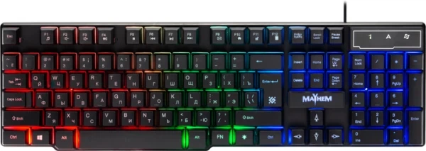 Клавиатура Defender Mayhem gk-360dl usb rgb - изображение 2