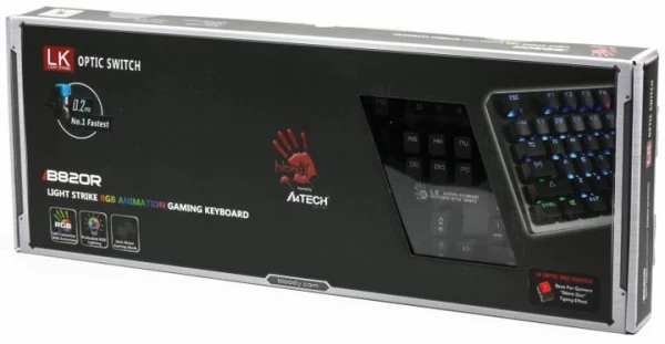 Клавиатура A4Tech Bloody b820r usb Black - Фото 10 Клавиатура A4Tech Bloody b820r usb Black - изображение 10