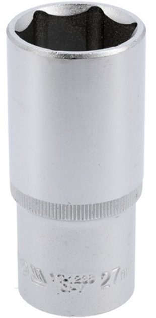 Nasadka YATO sześciokątna  długa 1/2" 27 mm (YT-1238) - obraz 1