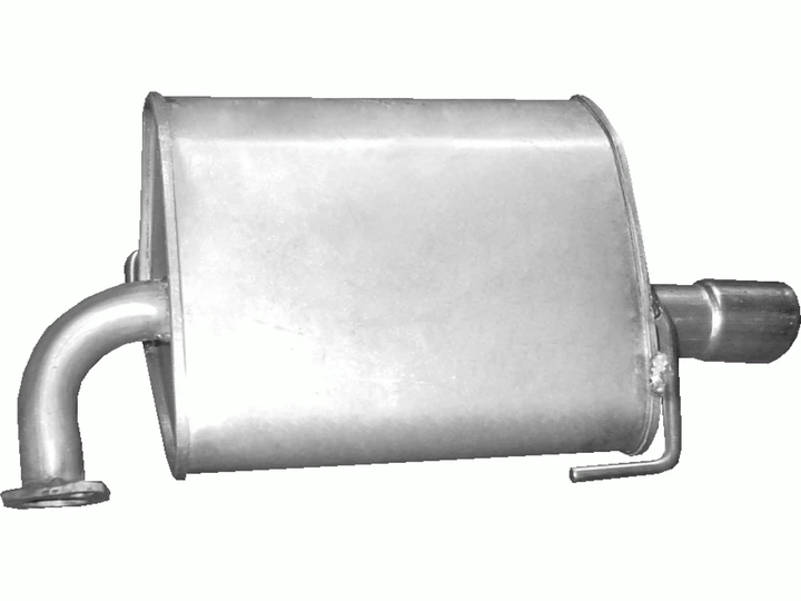 Глушитель Субару Аутбек 2.5 (Subaru Outback 2.5) (46.20) 03-09 Polmostrow - изображение 2