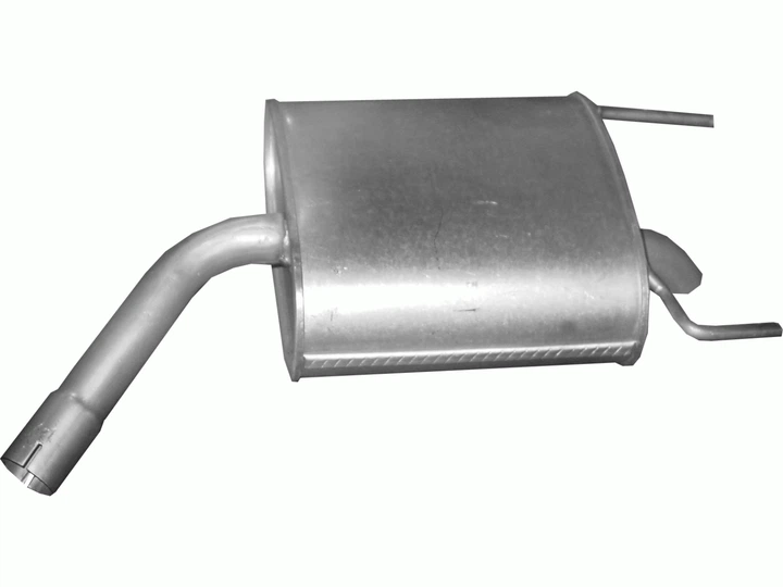 Глушник Опель Вектра (Opel Vectra C 2.0 /2003 - 0/0 (17.653) Polmostrow алюминизированный - зображення 2