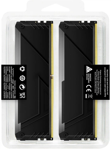 Оперативна пам'ять Kingston Fury DDR4-3200 65536MB PC4-25600 (Kit of 2x32768) Beast RGB 2Rx8 Black (KF432C16BB2AK2/64) - зображення 8