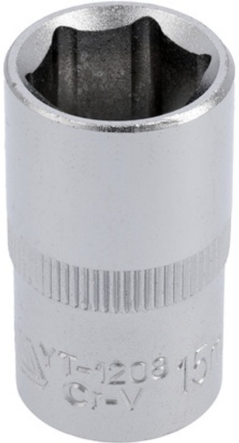 Nasadka YATO sześciokątna 1/2" 15 mm (YT-1208) - obraz 1