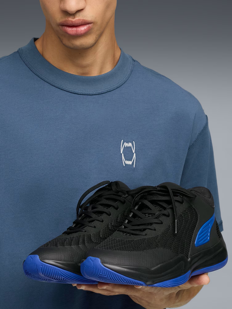 Buty do koszykówki męskie Puma Court Pro 2 31218005 44.5 (10UK) Czarne (4069156615557) - obraz 7