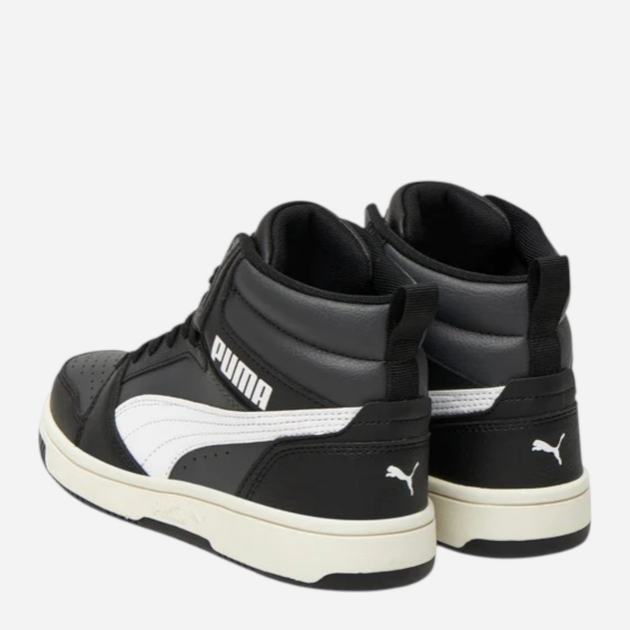 Botki młodzieżowe chłopięce Puma Rebound V6 Mid Jr 39383129 37 (4UK) Czarne (4069156709935) - obraz 3