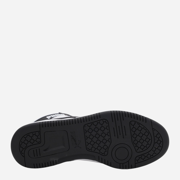 Botki młodzieżowe chłopięce Puma Rebound V6 Mid Jr 39383101 39 (6UK) Białe (4065454935892) - obraz 7