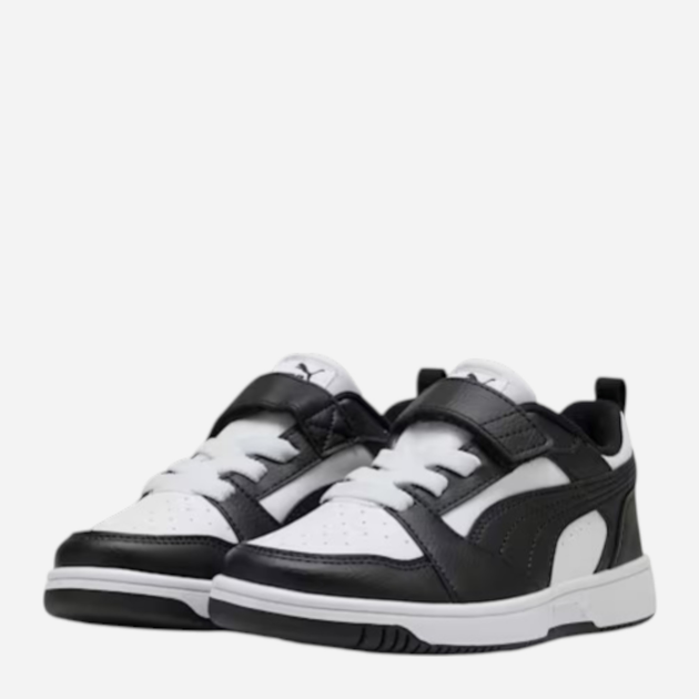 Дитячі кросівки для хлопчика Puma Rebound V6 Lo AC+ PS 39741901 28 (10UK) Чорні (4099686117986) - зображення 2