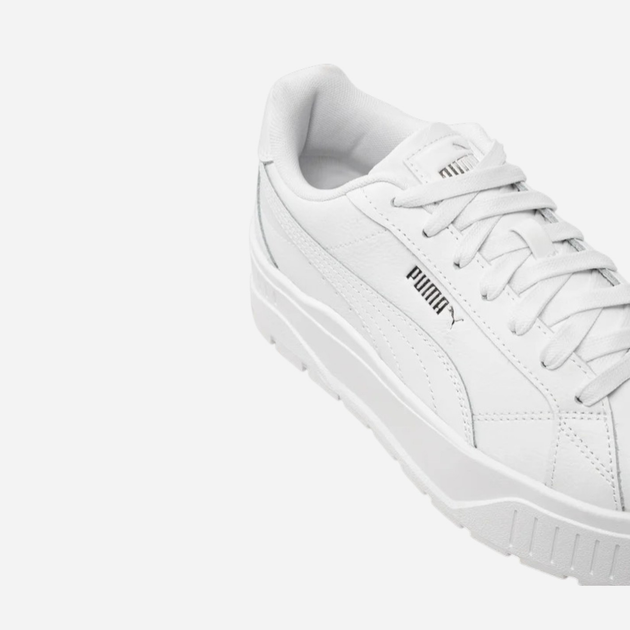 Sneakersy młodzieżowe dziewczęce Puma Karmen II Jr 39887801 35.5 (3UK) Białe (4067979761208) - obraz 5