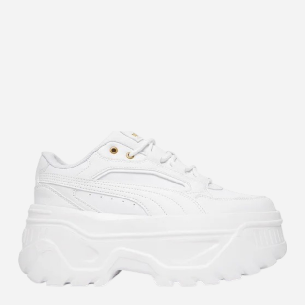 Sneakersy damskie na platformie Puma Karmen X-TRA 40036902 36 (3.5UK) Białe (4067983739767) - obraz 1