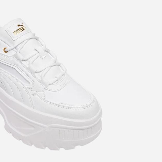 Sneakersy damskie na platformie Puma Karmen X-TRA 40036902 37 (4UK) Białe (4067983739712) - obraz 6
