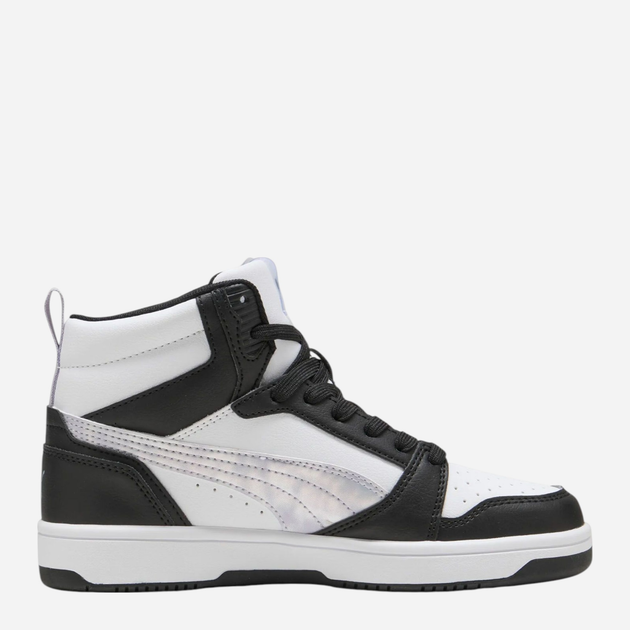 Botki młodzieżowe chłopięce Puma Rebound V6 Mid Space Belle Jr 40276802 37.5 (4.5UK) Czarne (4069156700741) - obraz 3