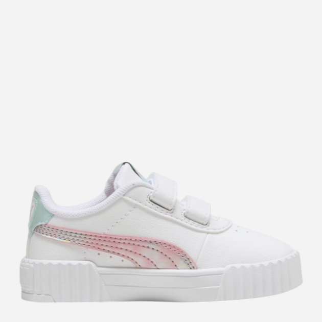 Дитячі кеди для дівчинки Puma Carina 3.0 Space belle V Inf 40280501 23 (6UK) Білі (4069156913912) - зображення 2