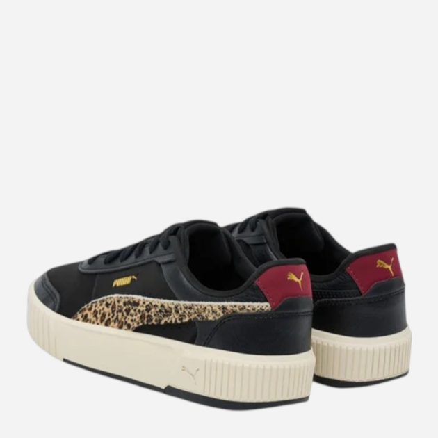 Sneakersy damskie na platformie Puma Carina Mia Animal Flair 40351502 42.5 (8.5UK) Czarne (4069156916548) - obraz 3