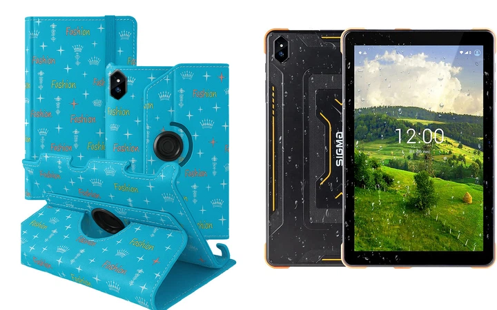 Чохол Spinner360 для планшета Sigma mobile TAB A1033 X-treme, колір Blue - Фото 3 Чохол Spinner360 для планшета Sigma mobile TAB A1033 X-treme, колір Blue - зображення 3