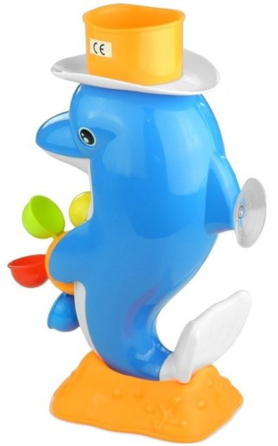 Фонтан-каталка для ванни та басейну Lean Toys Дельфін 3500 (5902808156000) - зображення 5