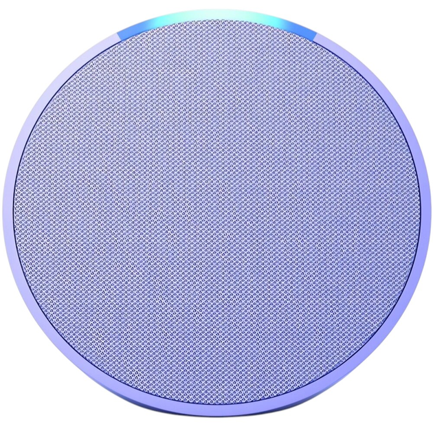 Портативна колонка Amazon Echo Pop Lavender Bloom RGB (B09ZX7MS5B) - зображення 4