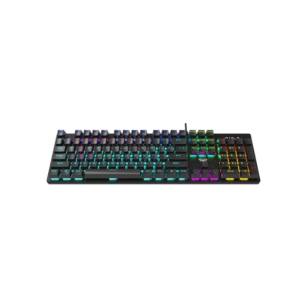 Клавіатура Aula S2022 KRGD Blue Hot-Swap USB UA Black (69483 - изображение 2