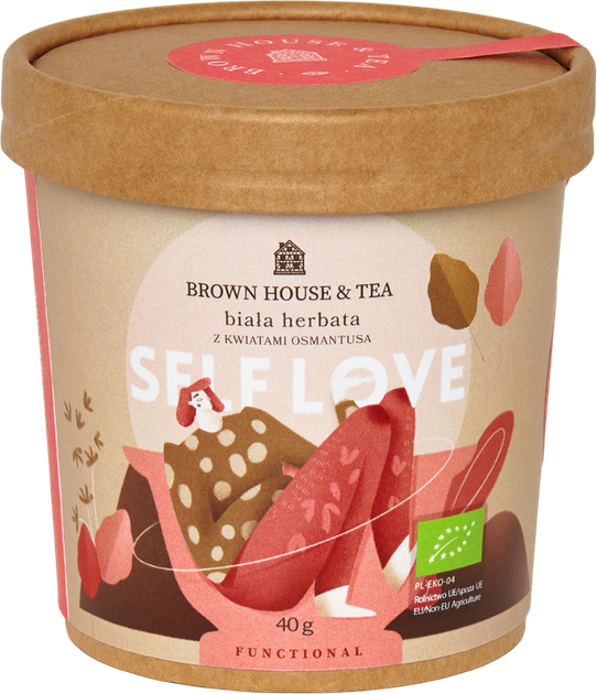 Herbata sypana Brown House & Tea Self Love 40 g (5904238829110) - obraz 1