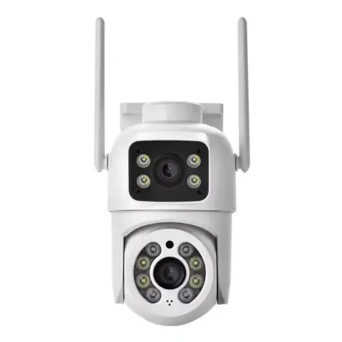 Камера видеонаблюдения 6MP ICESEE поворотная, с двумя объективами A28 - изображение 2