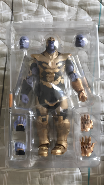 Фигурка Танос Герой Marvel THANOS игрушка 18 см – игрушки с