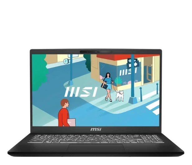 Ноутбук MSI Modern 15 (B12MO-640PL) i5-1235U/16GB/512/Win11 - Фото 5 Ноутбук MSI Modern 15 (B12MO-640PL) i5-1235U/16GB/512/Win11 - изображение 5