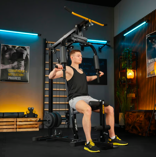 Силова фітнес станція Trex Sport TX-450HG з верхньою та нижньою тягою - Фото 2 Силова фітнес станція Trex Sport TX-450HG з верхньою та нижньою тягою - зображення 2