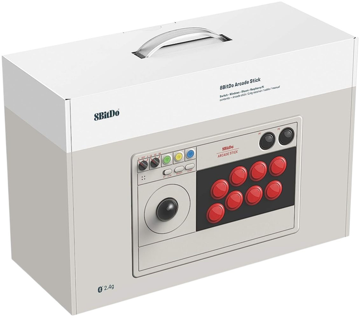 Контролер 8BitDo Arcade Stick 2.4G PC & NS (6922621501350) - зображення 3