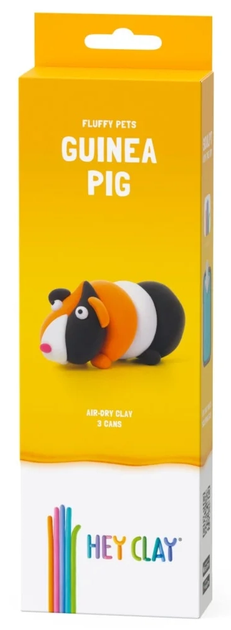 Пластична маса Hey Clay Пухнасті звірята Морська свинка HCL30114CEE (5908273000251) - зображення 1