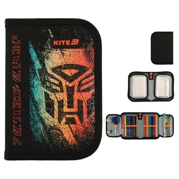 Пенал з наповненням Kite Transformers Generations TF25-622H, 1 відділення, 2 відвороти - зображення 6