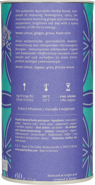 Herbata sypana Paper & Tea Pure Prana 60 g (4055743017798) - obraz 2