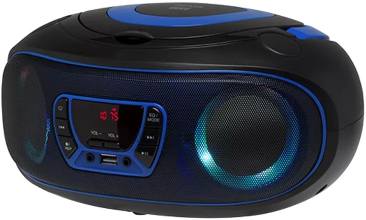 Радіоприймач Denver TCL-212BT Blue - зображення 4
