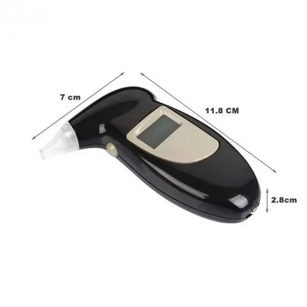 Персональный алкотестер Digital Breath Alcohol Tester с мундштуками - зображення 3