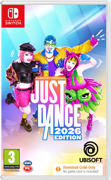 Гра Nintendo Switch Just Dance 2026 (Електронний ключ) (3307216306252) - зображення 1