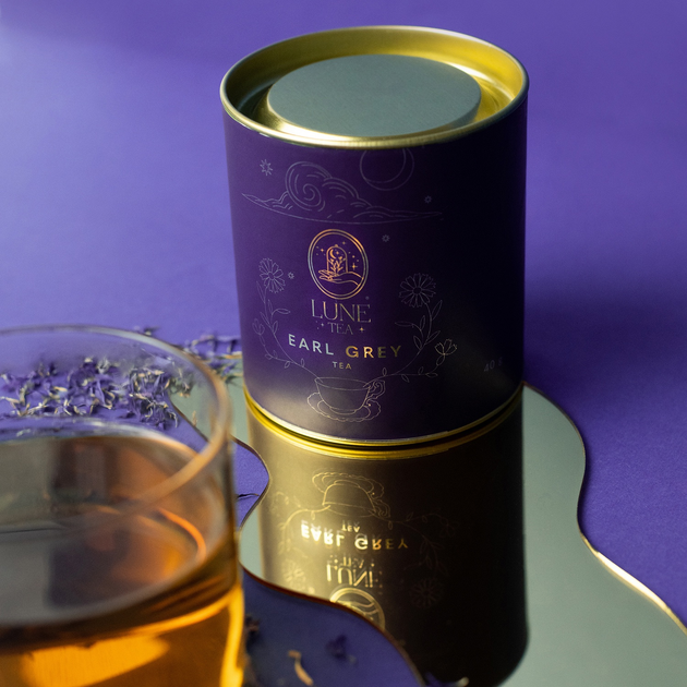 Herbata sypana Lune Tea Earl Grey 40 g (5905413165153) - obraz 4