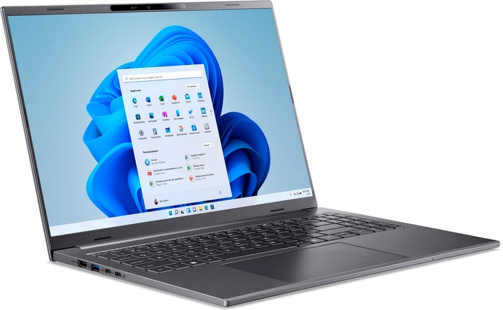 Laptop Acer Aspire 16 AI A16-11M XX126100 (NX.JLNEL.001) Steel Grey - Zdjęcie 2 Laptop Acer Aspire 16 AI A16-11M XX126100 (NX.JLNEL.001) Steel Grey - obraz 2
