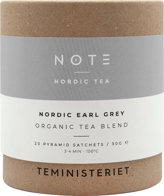 Чорний чай Teministeriet Note Nordic Earl Grey Organic 20 шт (7340023004177) - зображення 1