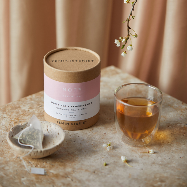Herbata biała Teministeriet Note White Tea Elderflower Organic 20 szt (7340023004207) - obraz 2
