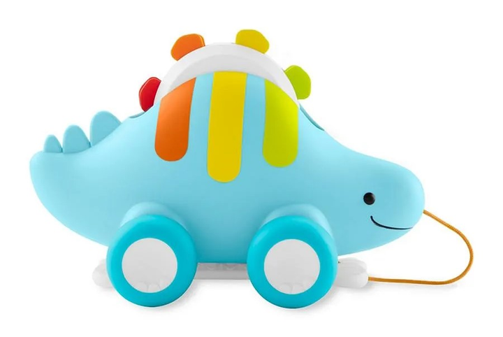 Zabawka na kółkach Skip Hop Baby Musical Pull Toy Explore & More Dinosaur 3w1 (0195862350667) - obraz 2