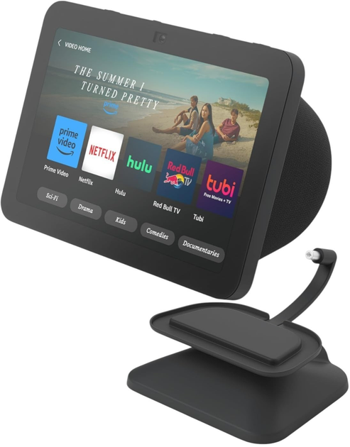 Uchwyt Amazon do Echo Show 8 3rd Gen z USB-C Charcoal (B0BVP386MC) - obraz 2