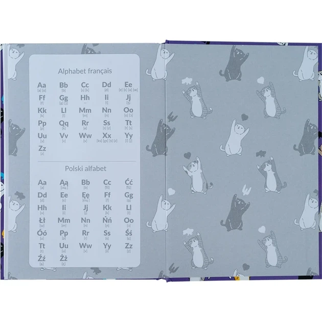 Словник для запису іноземних слів Kite UA Cats 60 аркушів K24-407-1 - изображение 7