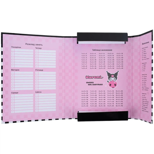 Папка для зошитів на гумці Kite Kuromi картон HK25-210-3 - изображение 3