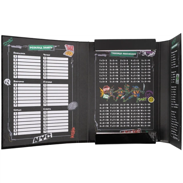 Папка для зошитів на гумці Kite Ninja Turtles картон NT25-210 - изображение 3