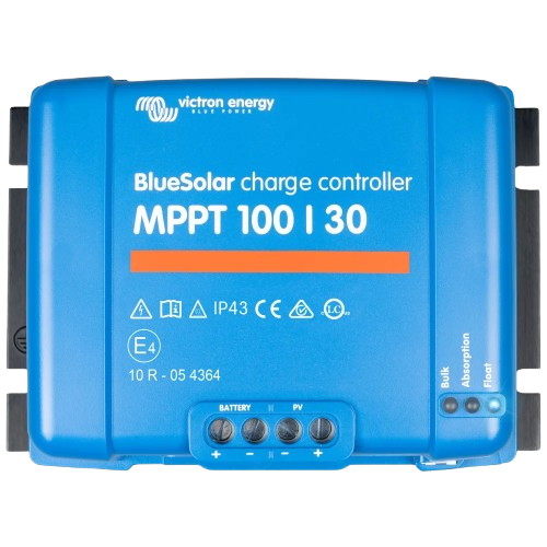 Контролер заряду сонячної батареї Victron Energy BlueSolar MPPT 100/30, 12/24 В, 30A, VE.Direct, Blue - Фото 1 Контролер заряду сонячної батареї Victron Energy BlueSolar MPPT 100/30, 12/24 В, 30A, VE.Direct, Blue - изображение 1