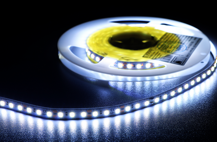 Profesjonalna tasma LED MW Lighting HQS 9.6 W/m 12V 120LED 14000K CRI80 IP64 5m (5902135160978) - obraz 2