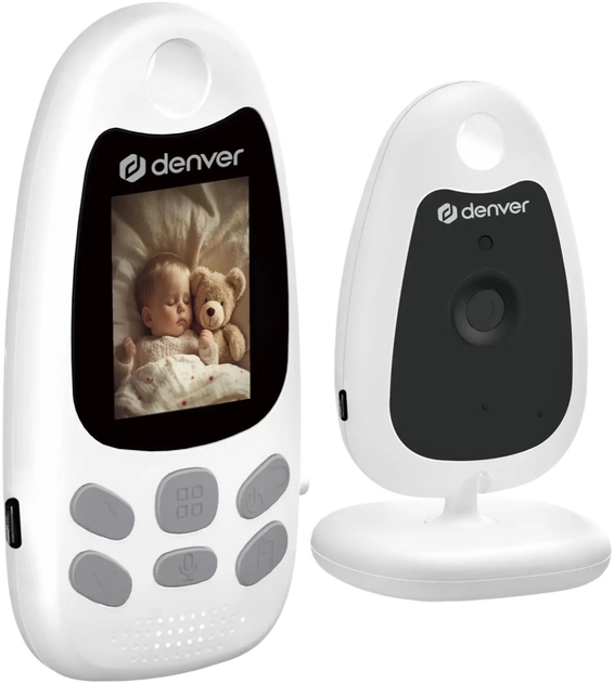 Радіоняня Denver BC-250 White (5706751078637) - зображення 1