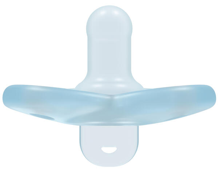 Smoczek ortodontyczny Philips AVENT Soothie 0-6m 2 szt Niebieski SCF099/21 (8710103991618) - obraz 6