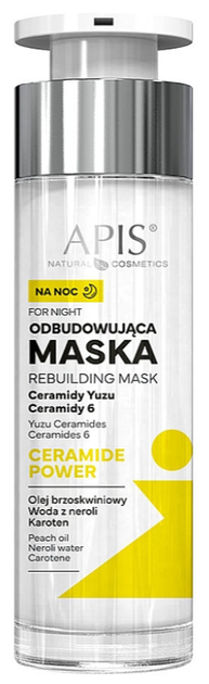 Маска для обличчя Apis Ceramide Power нічна відновлювальна 50 мл (5901810008192) - зображення 1