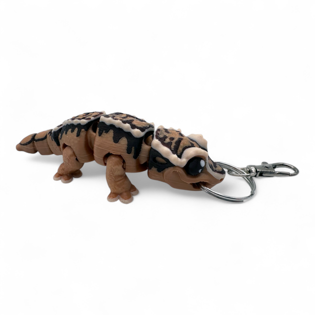 Брелок-игрушка Чубатый геккон Crested Gecko [FDM-печать] - изображение 2